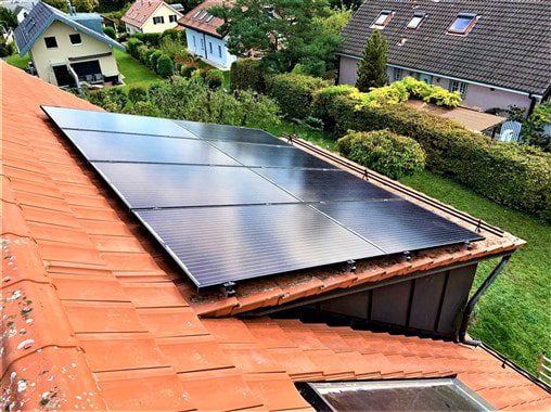 Panneau solaire saint-saphorin sur morges