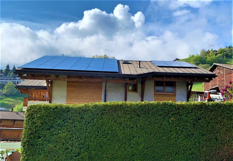 Panneaux solaires Verbier