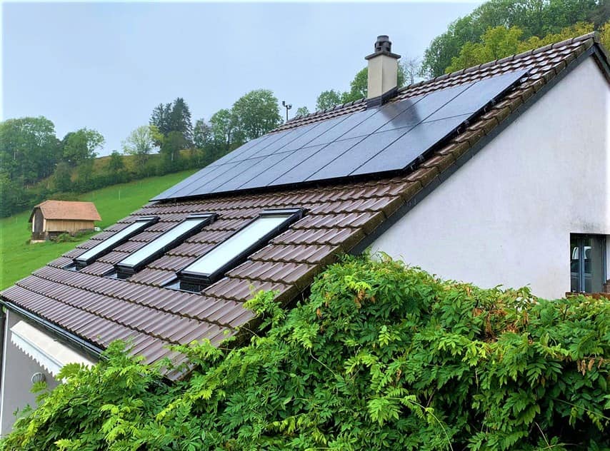 Panneaux solaires bulle