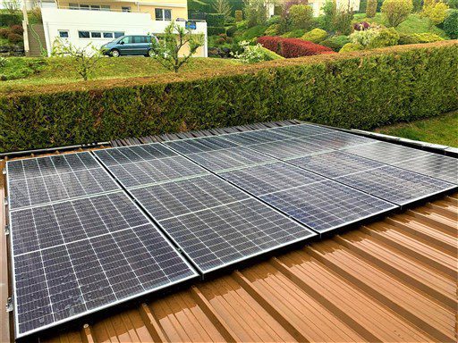 panneaux solaires belmont sur lausanne