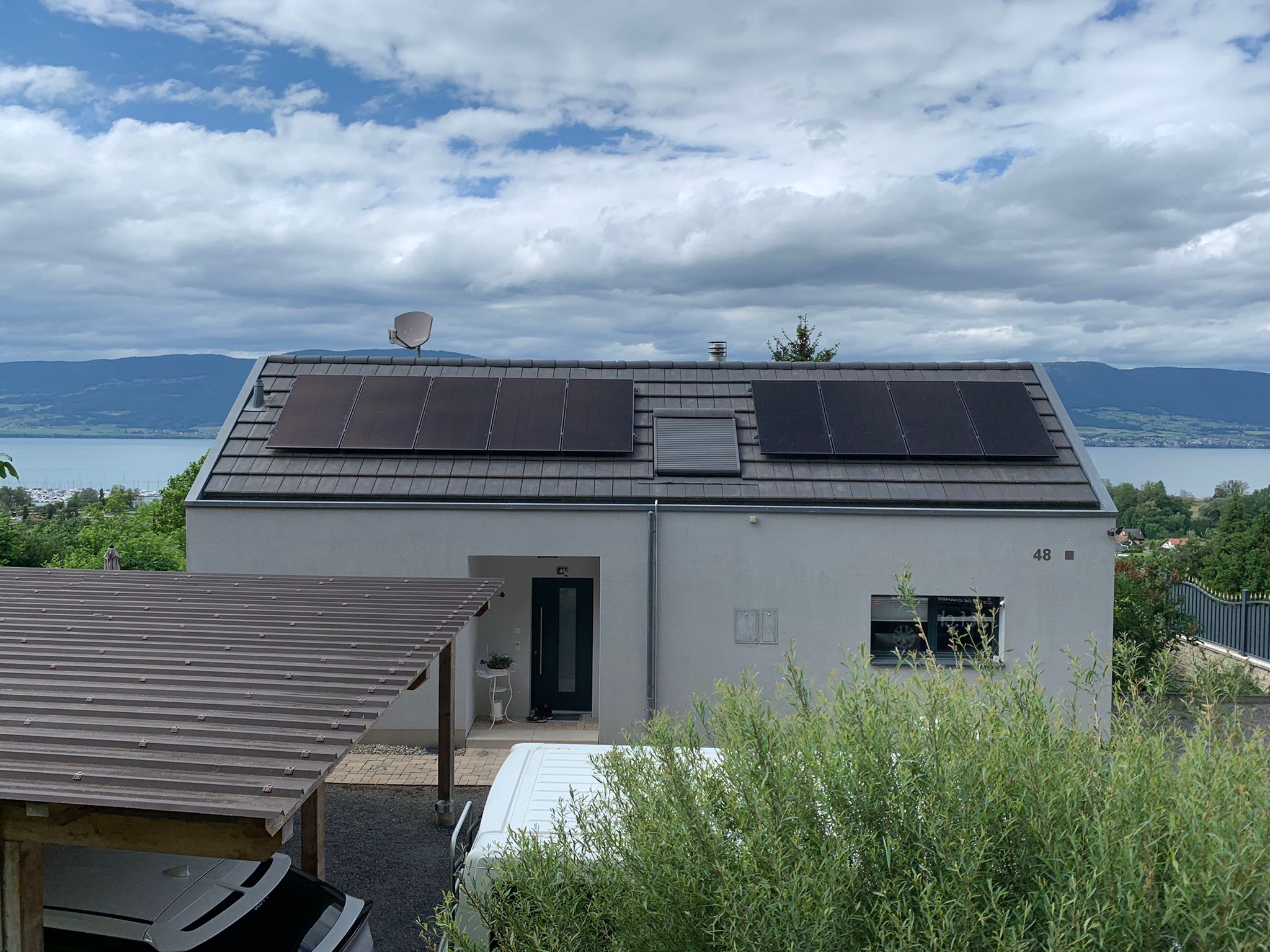 Panneaux solaires photovoltaïques Cheyres