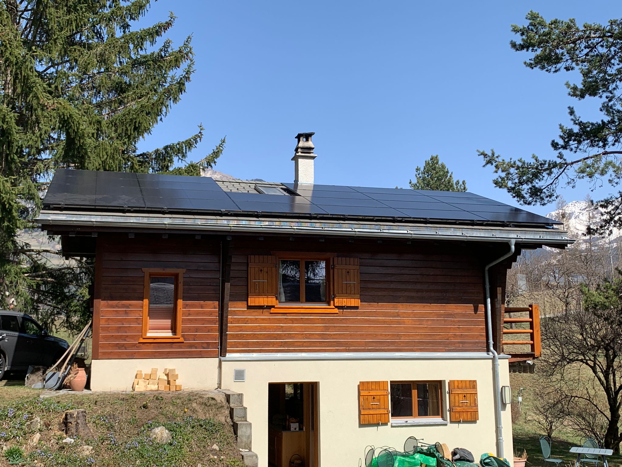 Panneaux solaires Valais