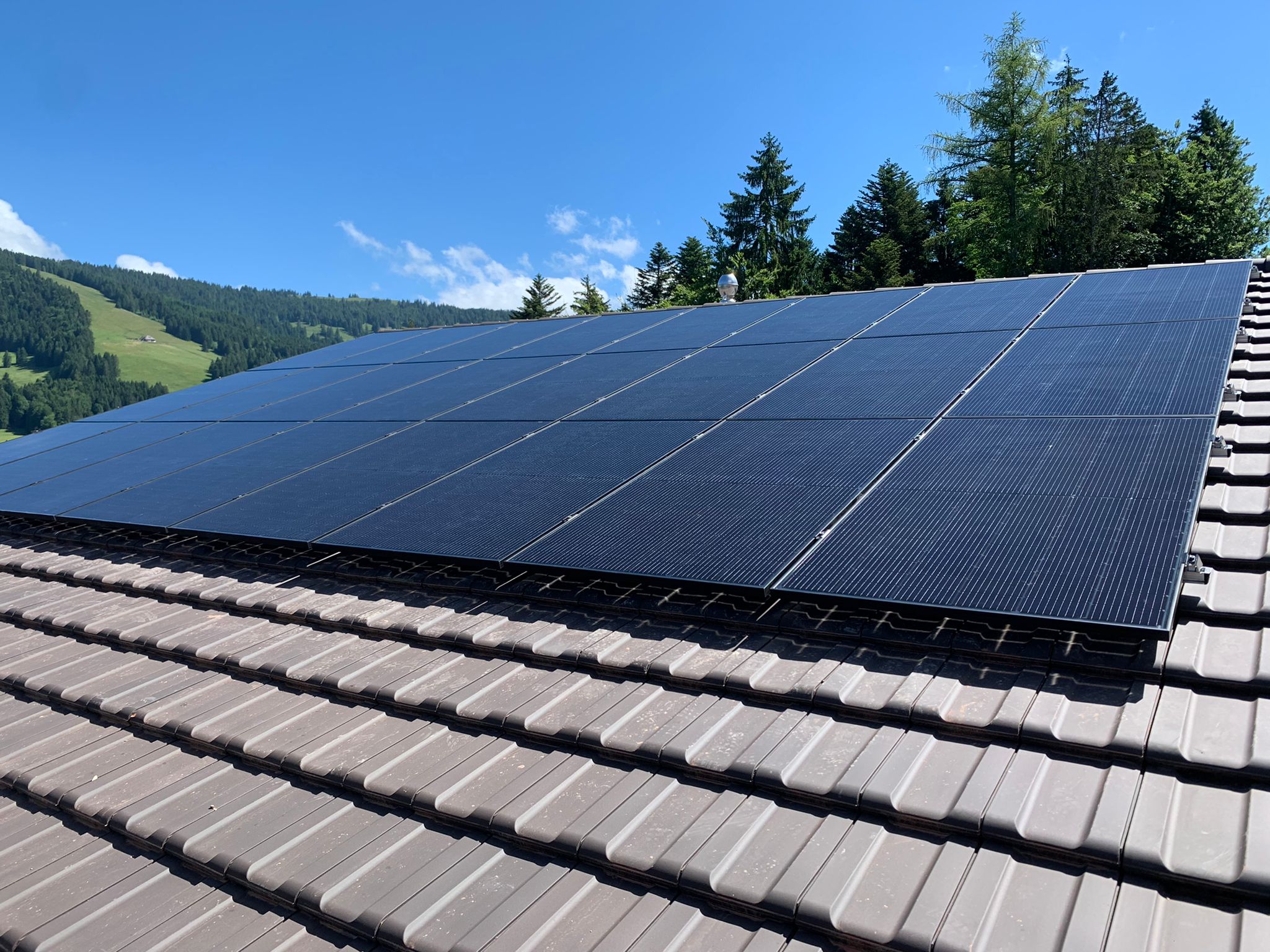 Panneaux solaires Châtel