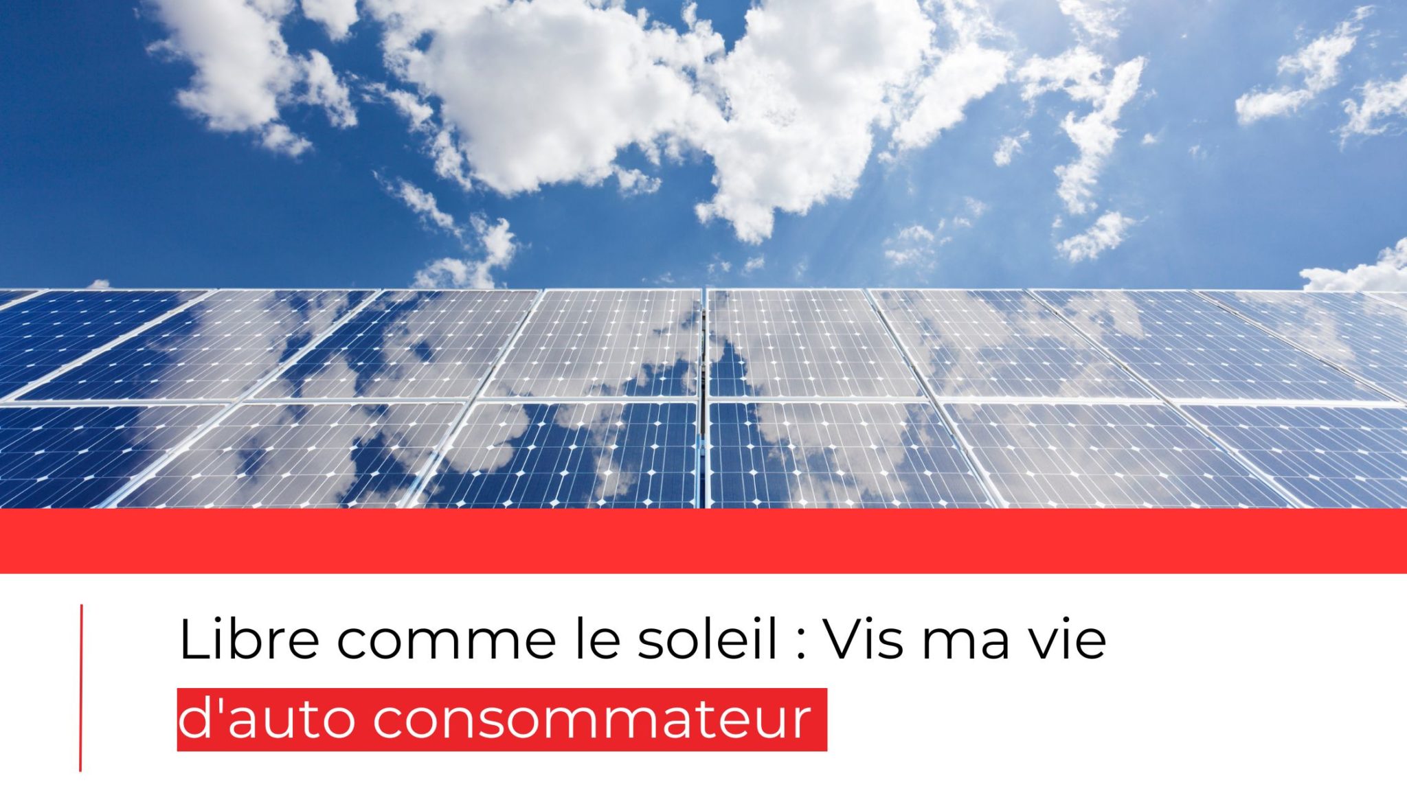 auto-consommation solaire