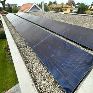 STG Energy - installation - panneaux - photovoltaïques - solaires - 1470 - Estavayer-le-Lac - Suisse