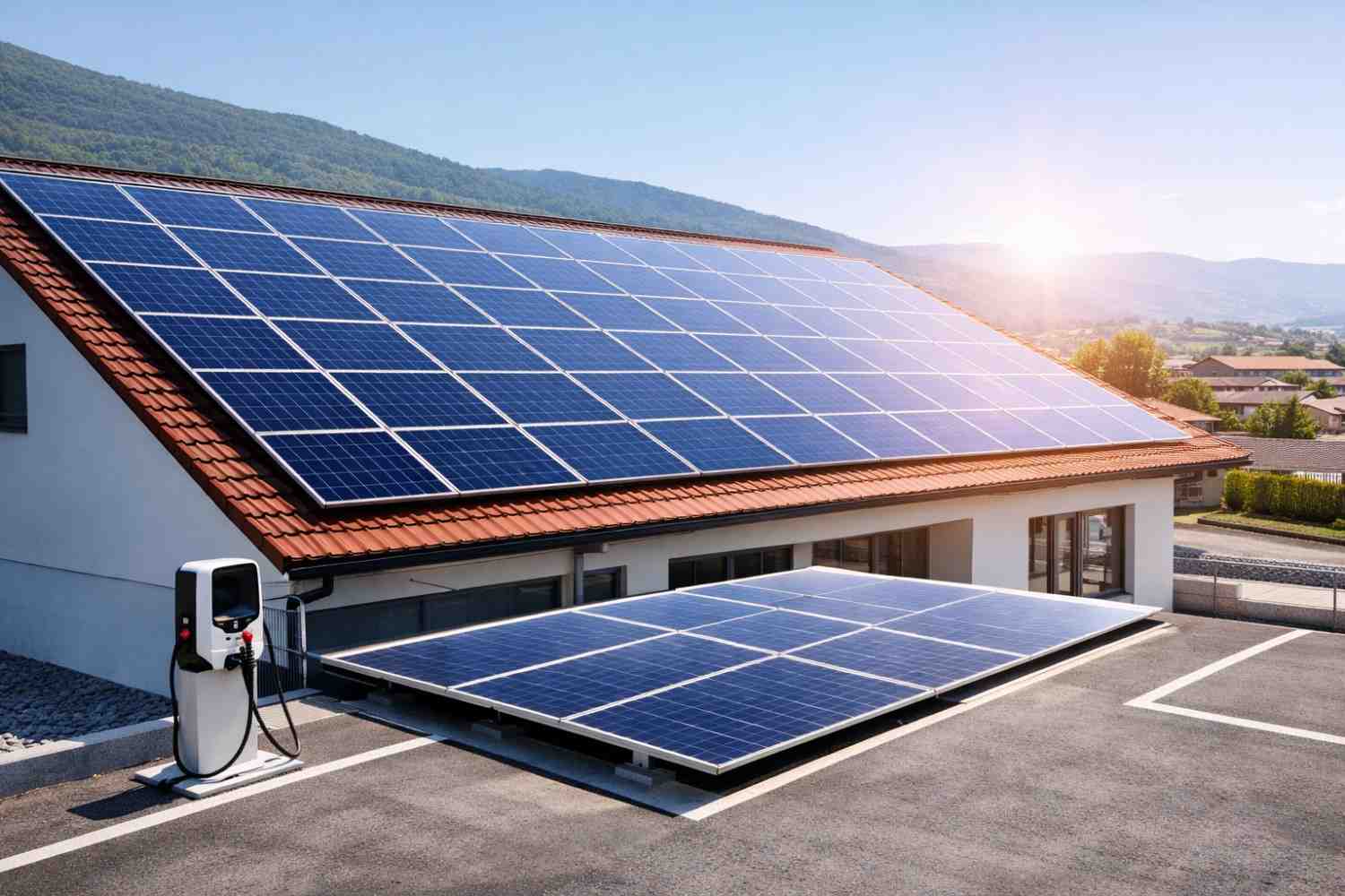 Borne de recharge entreprise